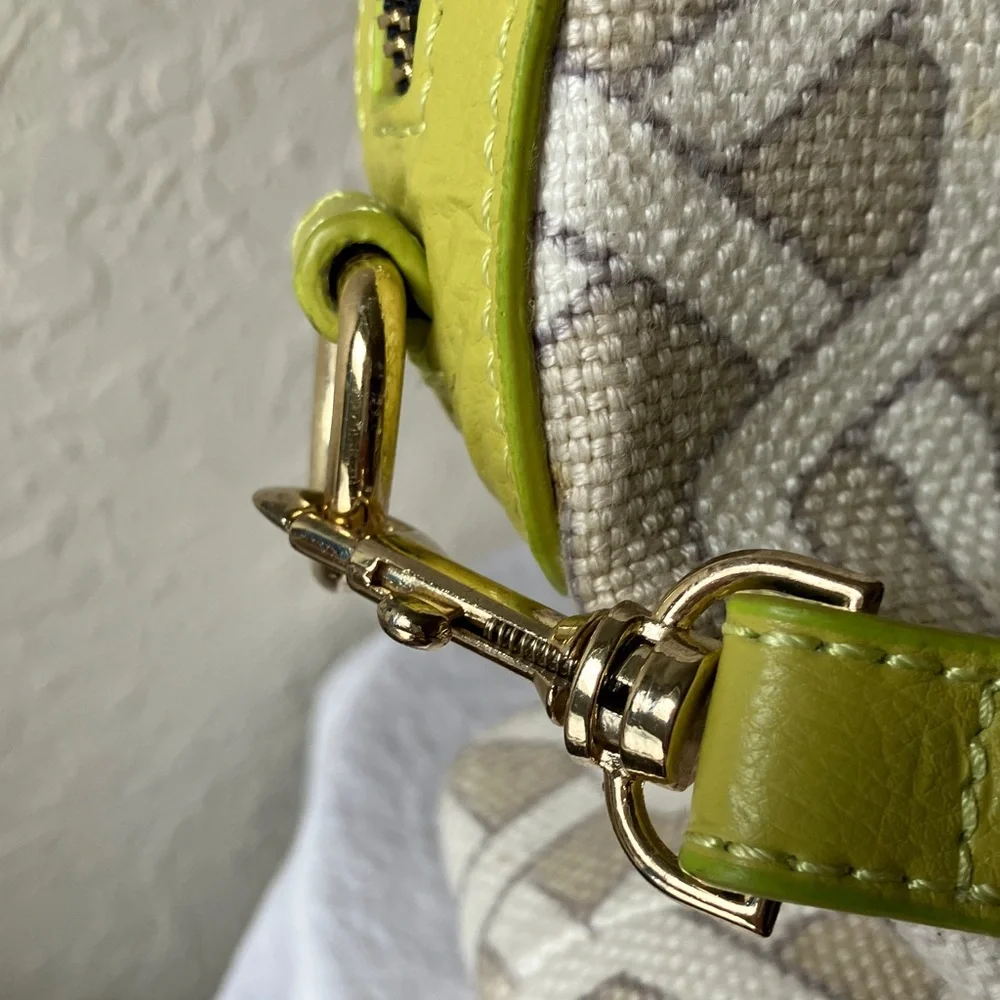 Spartina 449: Veranda Satchel Crossbody Bag- Geometric Pattern - Picture 7 of 11